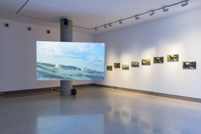 Chikako Yamashiro, Seaweed Woman (2008), Installation view at White Rainbow, London, UK, 2018 © Chikako Yamashiro, Image: Damian Griffiths