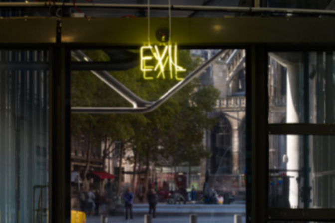 Adel Abdessemed, Exit, 2009. © Adel Abdessemed. Courtesy Beppu Project and David Zwirner Gallery, New York